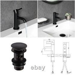 1070mm Bathroom Vanity Unit Basin & Square Toilet Combined Furniture Graphite Gr