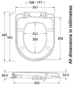 1100mm Bathroom Vanity Unit Basin & Toilet Combined Furniture Left Hand Grey