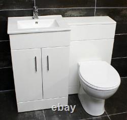 1100mm Naomi Vanity Furniture Basin Sink and Toilet Set Bathroom Suite Units