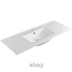 1200mm Bathroom Vanity Unit & Basin Sink Wall Hung Cabinet 100% Waterproof New