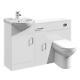 1200mm Bathroom Vanity Unit Cabinet Combination Set Wc Toilet Unit Pan Cupboard