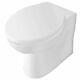 1350mm High Gloss White Bathroom Vanity Basin Cabinet Cupboard Unit Btw Toilet