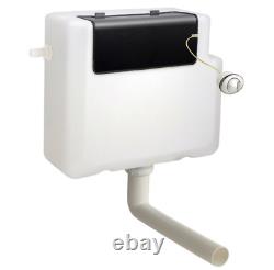 1350mm High Gloss White Bathroom Vanity Basin Cabinet Cupboard Unit BTW Toilet