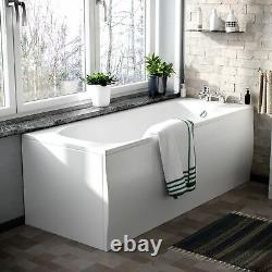 1700 Bath, Toilet Cistern Flat Pack Vanity Unit 3 Piece Bathroom Suite