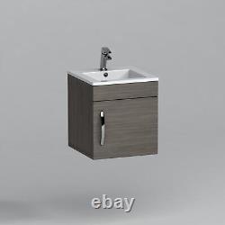 400mm Bathroom Vanity Unit Cabinet Sink Wall Hung & Floor Standing Cloakroom