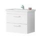 500 600 800 1000 Wall Hung Bathroom Vanity Unit With Drawers Grey White Cabinet