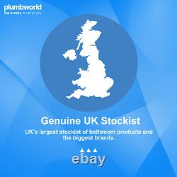 500mm Free Standing Vanity Unit 1TH Basin Sink Gloss White Flat Pack Bathroom