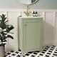 500mm Green Freestanding Vanity Unit With Basin Kinsley Bun/kin500vsg/88742