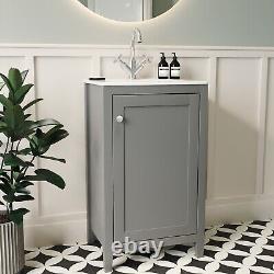 500mm Grey Freestanding Vanity Unit with Basin Kinsley BUN/KIN500VG/88744