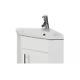 550mm Corner Basin Only Ceramic For Vanity Unit Cloakroom Sink Storage Cabinet