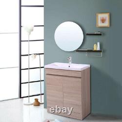 600mm Bathroom Vanity Unit Basin Sink Storage Floor Standing Cabinet Furniture