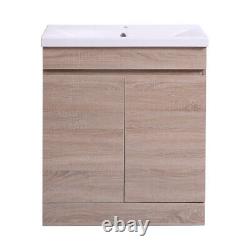 600mm Bathroom Vanity Unit Basin Sink Storage Floor Standing Cabinet Furniture