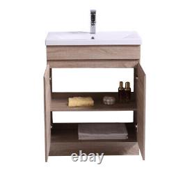 600mm Bathroom Vanity Unit Basin Sink Storage Floor Standing Cabinet Furniture