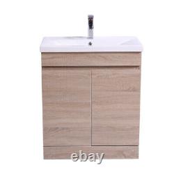 600mm Bathroom Vanity Unit Basin Sink Storage Floor Standing Cabinet Furniture