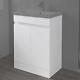 600mm Bathroom Vanity Unit Only 2 Door Furniture Floorstanding Soft Close White