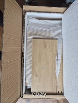600mm Fluted Free Standing Vanity Unit