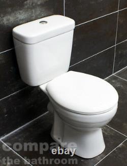 650mm Cloakroom Suite Bathroom Vanity Basin Unit & Toilet Set with Tap Option
