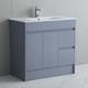 900mm Bathroom Vanity Unit & Basin Freestanding Cabinet Bathroom Sink Waterproof