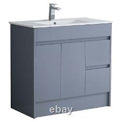 900mm Bathroom Vanity Unit & Basin Freestanding Cabinet Bathroom Sink Waterproof