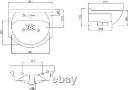 910mm Modern Bathroom Toilet Basin Sink Vanity Unit 1 TH Furniture Matte White