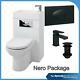 All In One Space Saving Toilet + Sink Basin Combination Unit Cloakroom En-suite