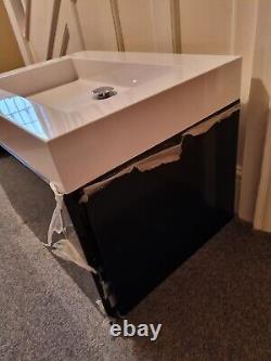 Ambiance Bain Quadra Vanity Unit Gloss Black