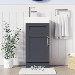 BELOFAY 400mm Under Sink Bathroom Cabinet Floor Standing Storage Vanity Unit