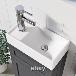 BELOFAY 400mm Under Sink Bathroom Cabinet Floor Standing Storage Vanity Unit