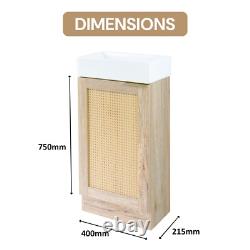 BELOFAY Vanity Unit with Basin Floor-Standing Bathroom Cabinet