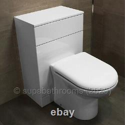 Back To Wall BTW Vanity Toilet Unit WC Pan, Concealed Cistern