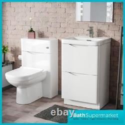 Bali Bathroom Vanity Unit Cabinet Furniture Toilet Basin Sink Wall Floor Storage