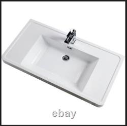 Bali New Modern Gloss White Bathroom Furniture Sink Vanity Unit Cabinet WC Unit