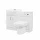 Basin Vanity Sink Toilet Pan And Seat Unit Wc With Concealed Cistern Set Zebra