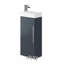 Bathroom 400mm Floor Standing Basin Sink Vanity Unit Floor Standing Mito Range