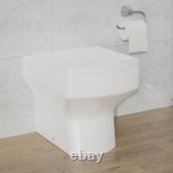 Bathroom 600mm 800mm Matte Grey Vanity Unit Basin Sink Toilet WC Tall Cabinet UK