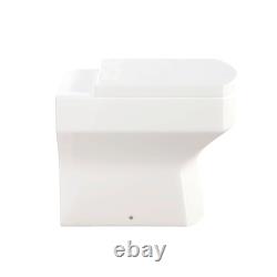 Bathroom 600mm 800mm Matte Grey Vanity Unit Basin Sink Toilet WC Tall Cabinet UK