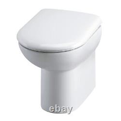 Bathroom 950mm Vanity Unit Sink Basin Linton Back to Wall Toilet Furniture Suite