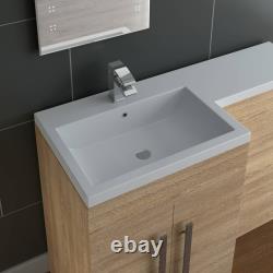 Bathroom Basin Sink Vanity Unit Storage Cabinet Furniture Left Right BTW Toilet