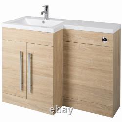 Bathroom Basin Sink Vanity Unit Storage Cabinet Furniture Left Right BTW Toilet