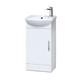 Bathroom Basin Vanity Unit & Sink Modern 420mm Single Door Cabinet & Tap Option
