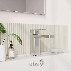 Bathroom Basin Vanity Unit & Sink Modern 420mm Single Door Cabinet & Tap Option