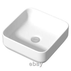 Bathroom Cloakroom Vanity Unit Wall Mounted Countertop Basin Grey Gloss 500mm