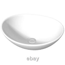 Bathroom Cloakroom Vanity Unit Wash Wall Hung Countertop Basin Wood 500mm