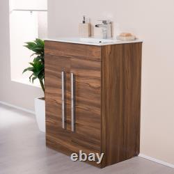 Bathroom Furniture 600mm Vanity Unit Sink Basin Storage Cabinet Floor Standing