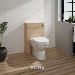 Bathroom L-Shape LH/RH Vanity Unit Basin Sink BTW Toilet Cistern Furniture Set