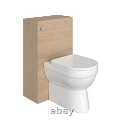 Bathroom L-Shape LH/RH Vanity Unit Basin Sink BTW Toilet Cistern Furniture Set