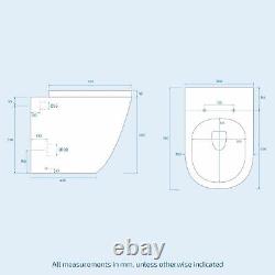 Bathroom Left Hand Grey Basin Vanity Unit WC BTW Toilet 1100mm Aric