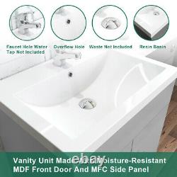 Bathroom Sink Unit and Toilet Vanity Cabinet Storage Close Coupled WC Furniture