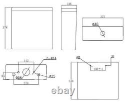 Bathroom Suite Bath 1700 Single Ended Straight Basin Sink Vanity Unit Toilet WC