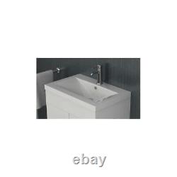 Bathroom Vanity Basin Sink Storage Cabinet Cupboard Furniture Set White 600mm